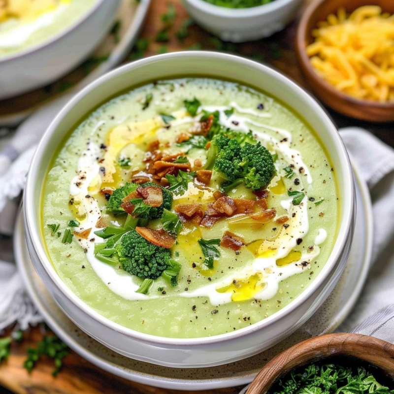 Cream of Broccoli Soup