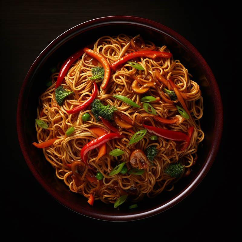 Triple Schezwan Noodles