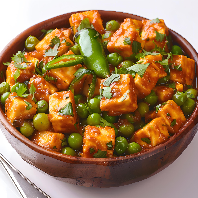 Mushroom Paneer Masala